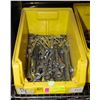 Image 1 : "PAWN SHOP" YELLOW HARDWARE BIN W/VARIOUS