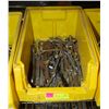 Image 1 : "PAWN SHOP" YELLOW HARDWARE BIN W/VARIOUS