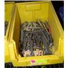 Image 1 : "PAWN SHOP" YELLOW HARDWARE BIN W/VARIOUS