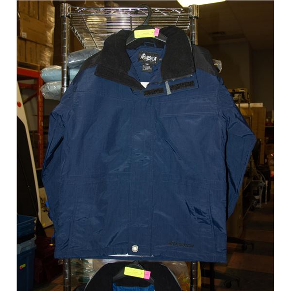 NEW NORDICA INSULATED XS JACKET NAVY BLUE