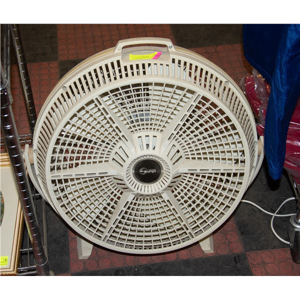 SUPER BRAND ROUND FLOOR FAN H-24 INCHES