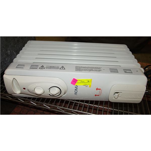 NOMA RADIANT HEATER TESTED