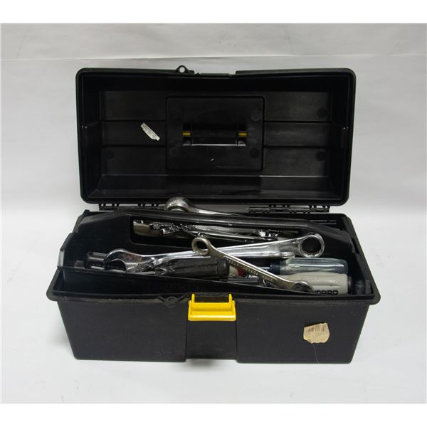 TOOL BOX OF MISC. HAND TOOLS