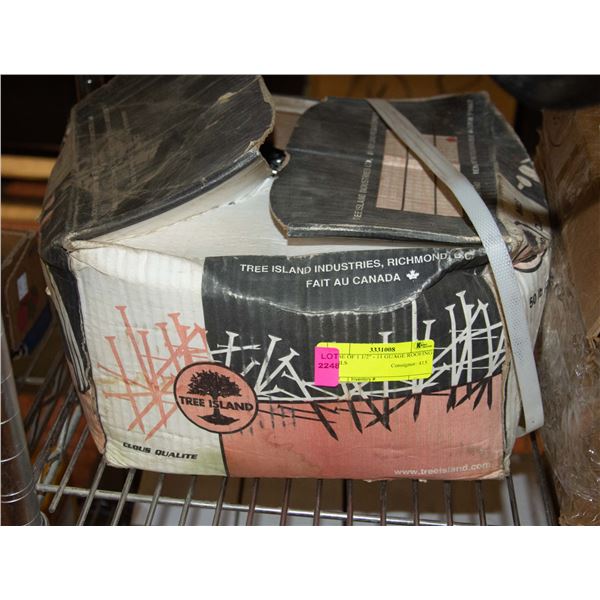 CASE OF 1 1/2" - 11 GUAGE ROOFING NAILS