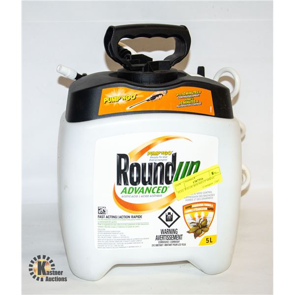 FULL JUG OF ROUND UP SPRAY