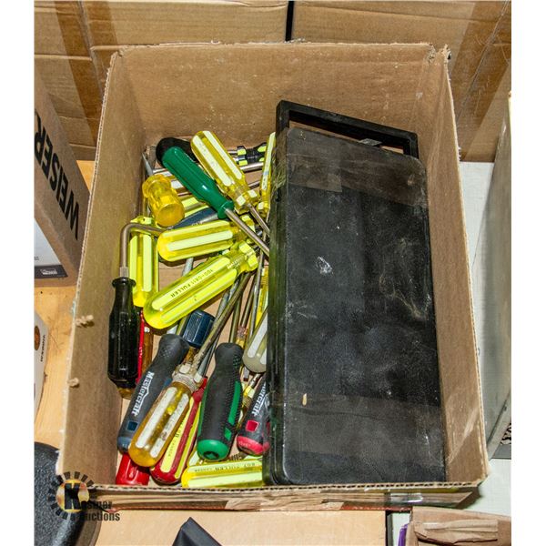 TOOLS- BOX LOT ASSORTED