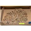 Image 1 : 26 FEET CHAIN W/HOOK AT BOTH ENDS (HAS RUST)