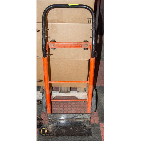 ORANGE 2 WAY DOLLY & CART