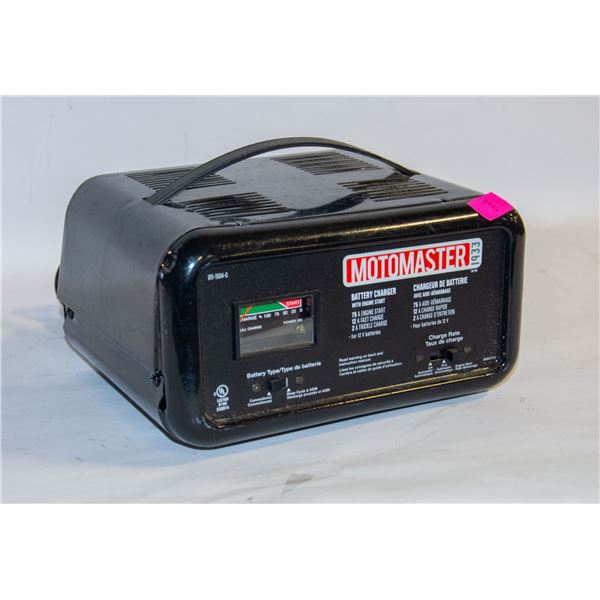 MOTO MASTER BATTERY CHARGER WITH