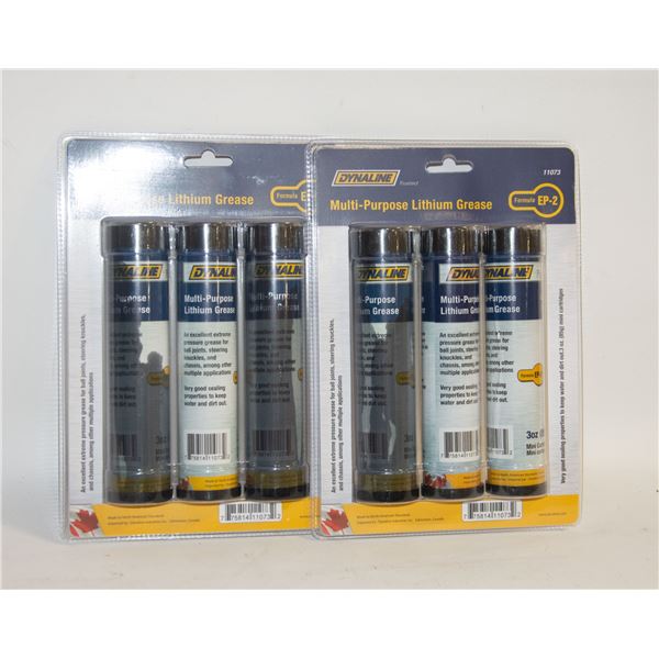 TWO X 3PACKS OF DYNALIINE MULTI PURPOSE