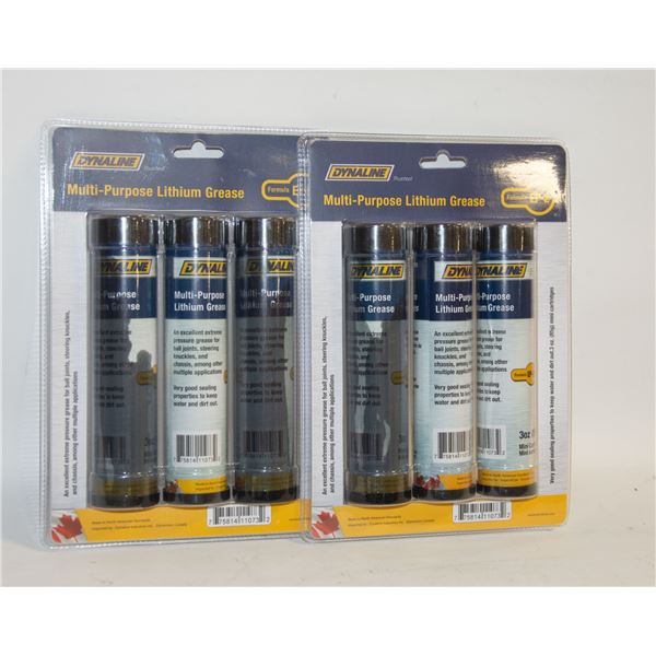 TWO X 3PACKS OF DYNALIINE MULTI PURPOSE