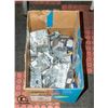 Image 1 : LARGE LOT OF ELECTRIC BOXES & SWITCHES