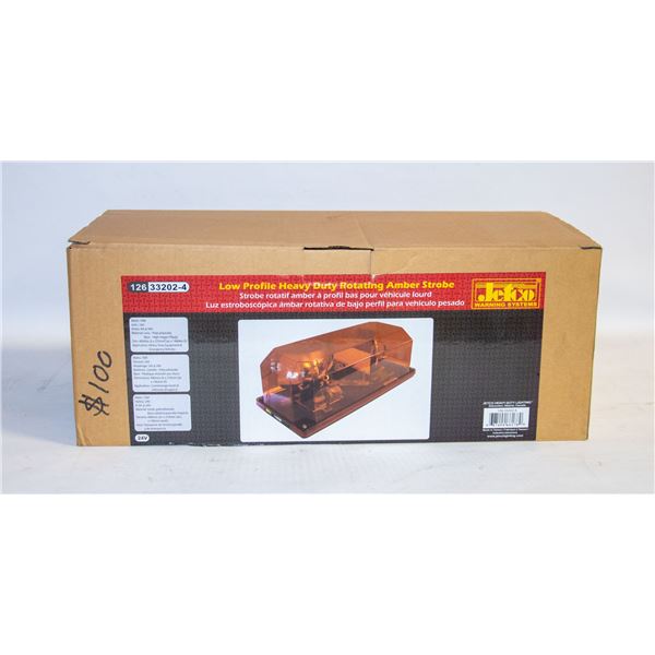 "PAWN SHOP" LOW PROFILE HD ROTATING AMBER