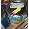 Image 1 : 1 GALLON GREY PAINT (POSSIBLY PREVIOUSLY FROZEN)