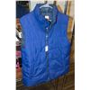 Image 1 : DOWN FILLED REVERSIBLE PUFFER VEST - MENS SIZE L