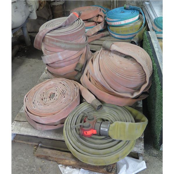Multiple Pressure Hoses w/ Fitted Ends