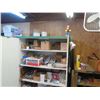Image 12 : Contents of Shelves: Hardware, Fittings, Tubing, Signs, Faucets, Microwave, etc (shelves not include