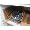 Image 15 : Contents of Shelves: Hardware, Fittings, Tubing, Signs, Faucets, Microwave, etc (shelves not include