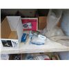 Image 16 : Contents of Shelves: Hardware, Fittings, Tubing, Signs, Faucets, Microwave, etc (shelves not include