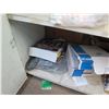 Image 19 : Contents of Shelves: Hardware, Fittings, Tubing, Signs, Faucets, Microwave, etc (shelves not include