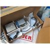 Image 37 : Contents of Shelves: Hardware, Fittings, Tubing, Signs, Faucets, Microwave, etc (shelves not include