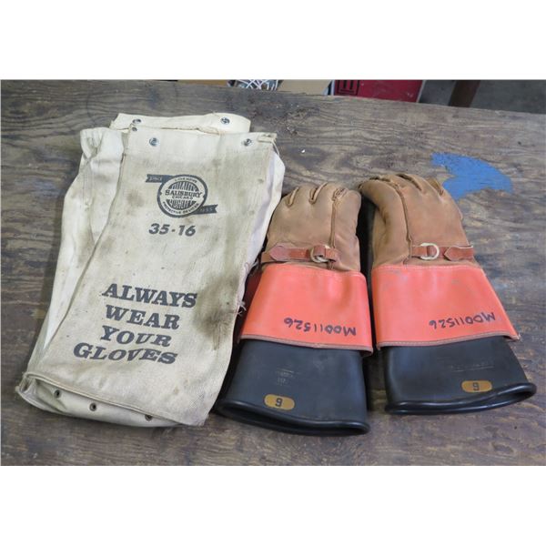 Salisbury Chicago 120 Safety Gloves & 35-16 Bags