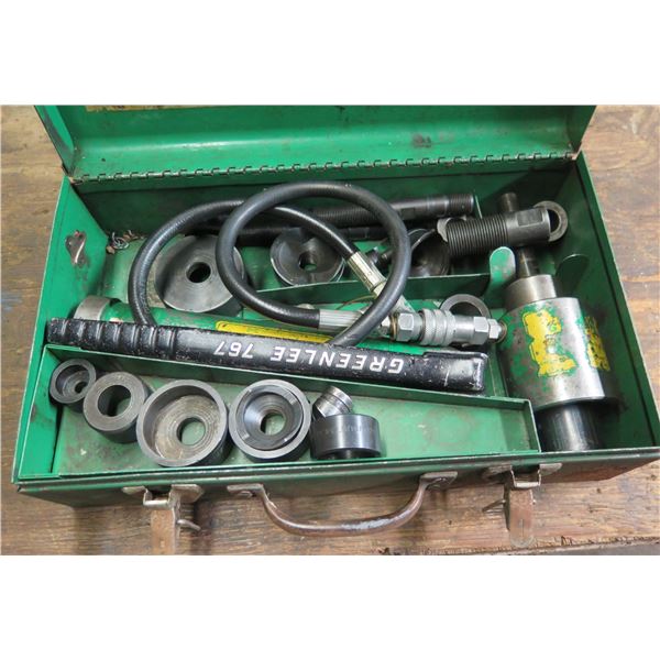 Greenlee 7306 Knockout Punch Driver Set in Hard Case
