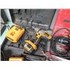 Image 8 : Multiple Power & Hand Tools, Blackhawk Proto, Fluke Multimeter, etc (drills don't hold charge/no cor