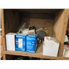 Image 9 : Contents of Shelves: Hardware, Fittings, Circuit Breakers, Philips Lighting, Safety Tape, etc (shelv