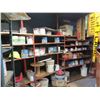 Image 2 : Contents of Shelves: Paint, Thinners, Hose, Stencils, Locker, etc (shelves not included)