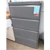 Image 1 : Metal 4-Drawer Lateral Filing Cabinet