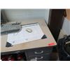 Image 2 : Metal Desk w/ 5 Drawers 60" x 30" (contents not included)