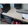 Image 3 : Metal Desk w/ 5 Drawers 60" x 30" (contents not included)