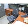 Image 3 : L-Shaped Desk Arrangement w/ Hutch Shelving, Undercounter File Cabinets & Chair 90" x 90" x 24" (con