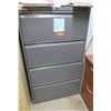 Image 1 : Metal 4-Drawer Lateral Filing Cabinet