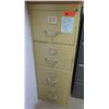 Image 1 : Metal 4-Drawer Filing Cabinet