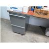 Image 2 : Metal Desk w/ 5 Drawers & Top Hutch Shelving 96" x 24" x 30"H (contents not included)