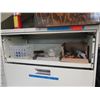 Image 2 : Metal 5-Drawer Lateral Filing Cabinet & Contents:  Supplies, Tools, etc