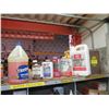 Image 2 : Shelf 48" x 18" x 75"H  & Contents:  Water Seal, Adhesives, Tools, Hardware, etc