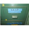 Image 25 : Metal Multi-Drawer Cabinet & Contents:  Hardware, Bits, Hinges, etc