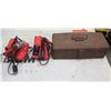 Image 1 : Qty 2 Weller WLC100 Soldering Stations & Casco Electri-Craft Power Tool in Case