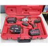 Image 1 : Milwaukee Heavy Duty Impact Tool w/ Batteries 48-11-2830 in Case