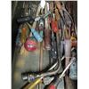 Image 2 : Metal 4-Drawer Filing Cabinet 15" x 25" x 51"H w/ Contents: Tools, Hardware, Brushes, etc