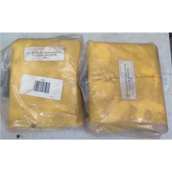 Qty 2 UltraTech 1785  Ultra-Drip 5x5 Leak Diverters