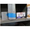 Image 8 : Metal 5-Tier Shelving Unit 48" x 18" x 75" w/ Contents:  PVC Fittings, Grout, etc