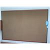 Image 1 : Wall-Mount Wood-Framed Cork Board 71" x 48"