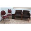 Image 1 : Qty 4 Upholstered Chairs, Misc Styles & Sizes