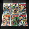 Image 1 : LOT OF 6 THOR COMICS (MARVEL COMICS)