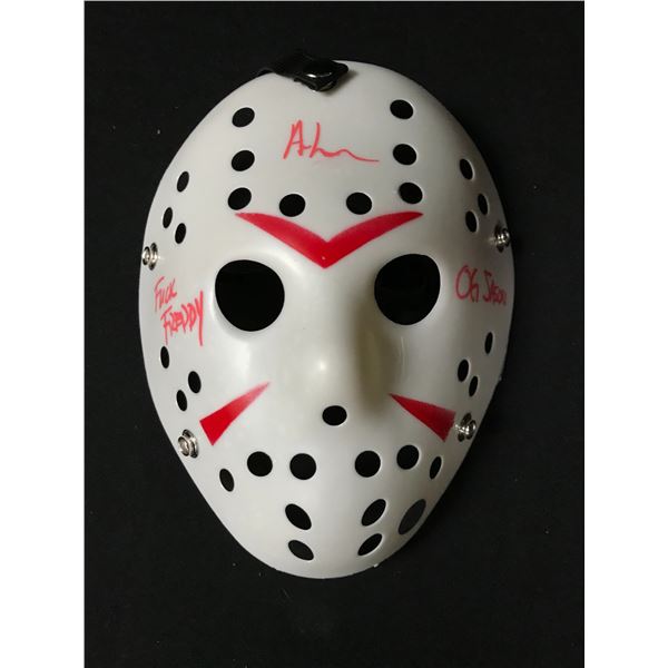 ARI LEHMAN SIGNED JASON MASK KB AUTHENTICS HOLO