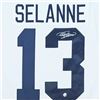 Image 2 : TEEMU SELANNE SIGNED WINNEPEG JETS JERSEY (FROZEN POND COA)